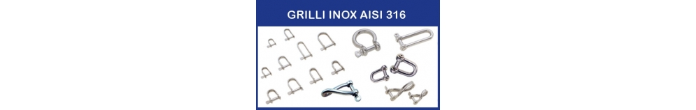 Grilli Inox AISI 316