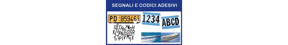 Segnali e Codici Adesivi Segnali e Codici Adesivi