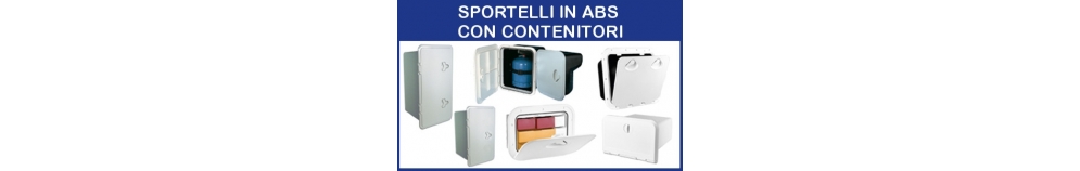 Sportelli in ABS con Contenitori